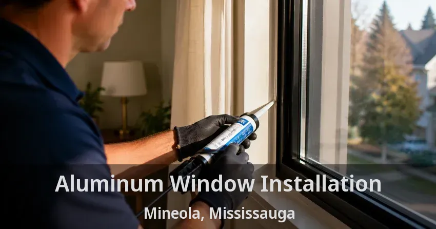 Aluminum Window Installation Mineola, Mississauga - ON