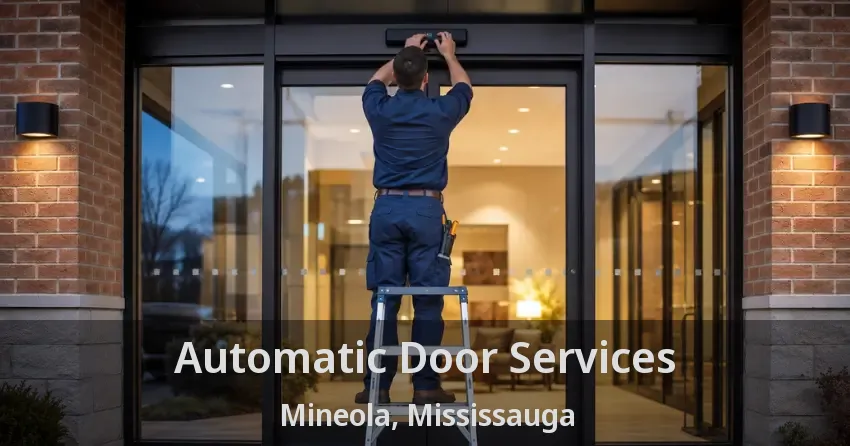 Automatic Door Services Mineola, Mississauga - ON
