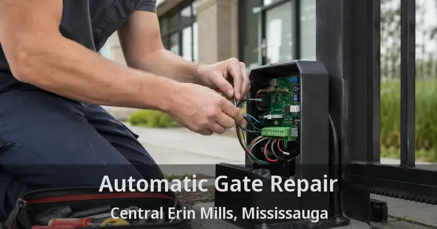 Automatic Gate Repair Central Erin Mills, Mississauga - ON