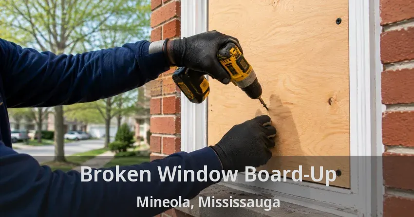 Broken Window Board-Up Mineola, Mississauga - ON