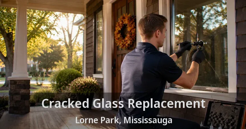Cracked Glass Replacement Lorne Park, Mississauga - ON