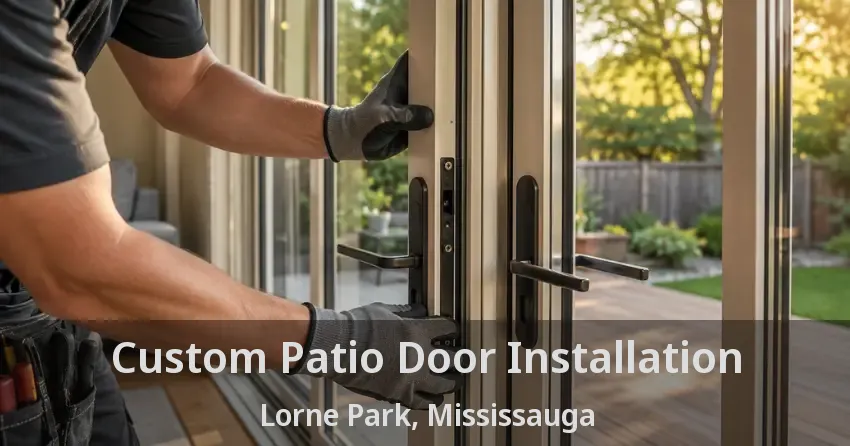 Custom Patio Door Installation Lorne Park, Mississauga - ON