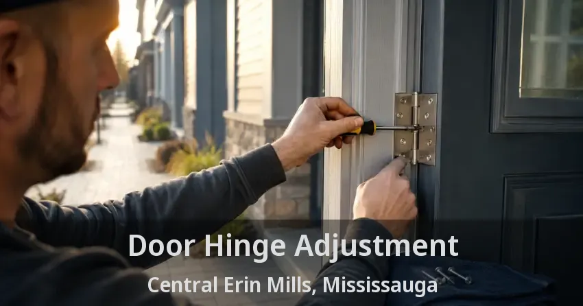 Door Hinge Adjustment Central Erin Mills, Mississauga - ON