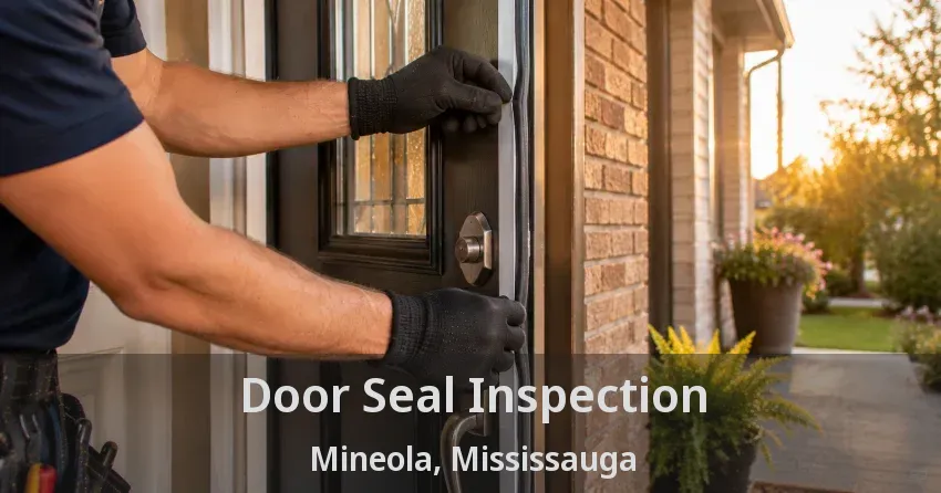 Door Seal Inspection Mineola, Mississauga - ON