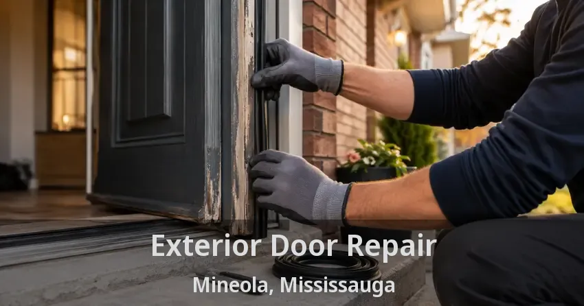 Exterior Door Repair Mineola, Mississauga - ON