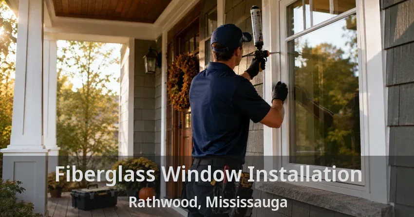 Fiberglass Window Installation Rathwood, Mississauga - ON