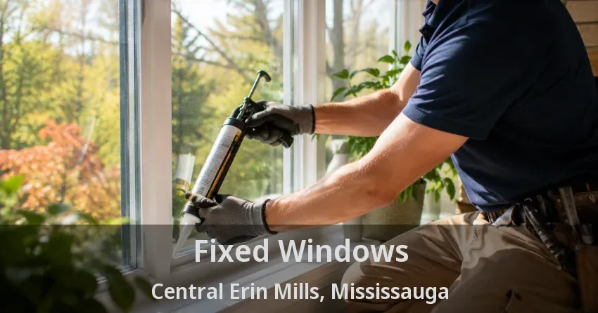 Fixed Windows Central Erin Mills, Mississauga - ON