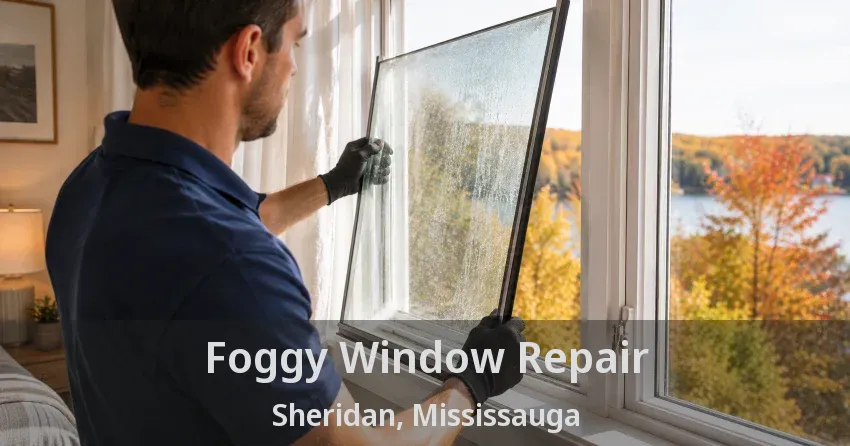 Foggy Window Repair Sheridan, Mississauga - ON