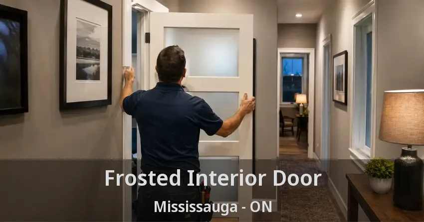 Frosted Interior Door Mississauga - ON