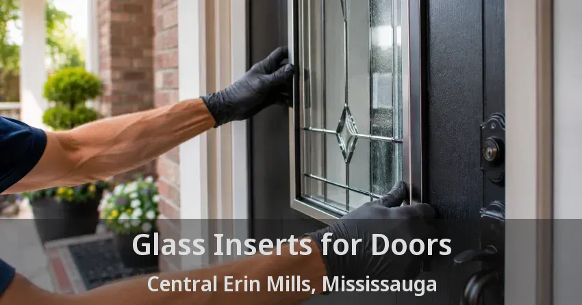 Glass Inserts for Doors Central Erin Mills, Mississauga - ON