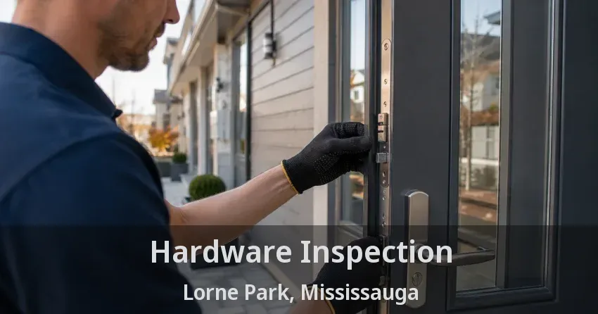 Hardware Inspection Lorne Park, Mississauga - ON