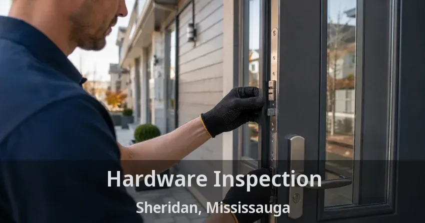 Hardware Inspection Sheridan, Mississauga - ON