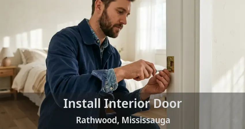 Install Interior Door Rathwood, Mississauga - ON