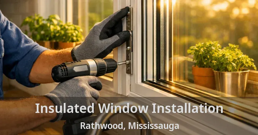 Insulated Window Installation Rathwood, Mississauga - ON
