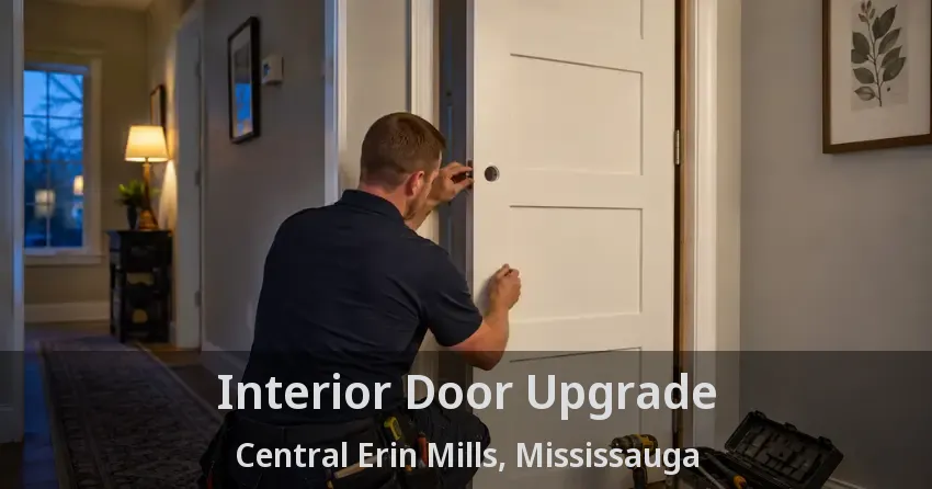Interior Door Upgrade Central Erin Mills, Mississauga - ON