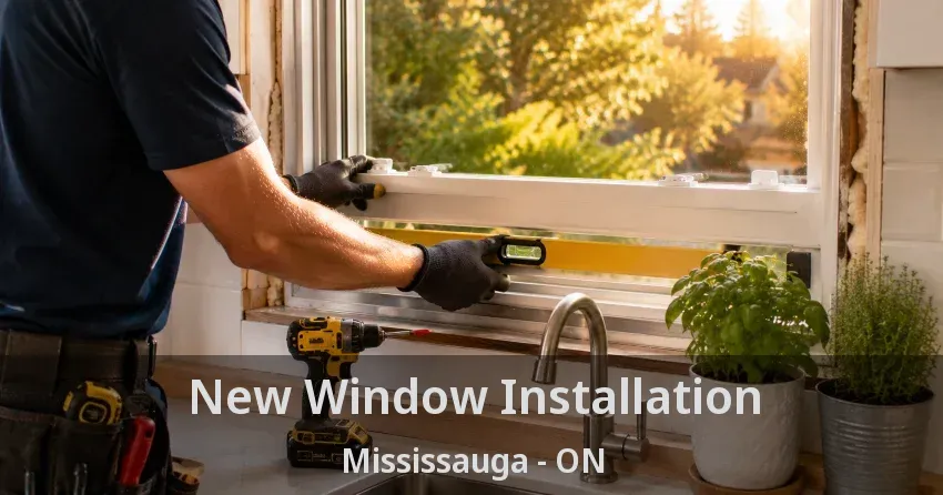New Window Installation Mississauga - ON