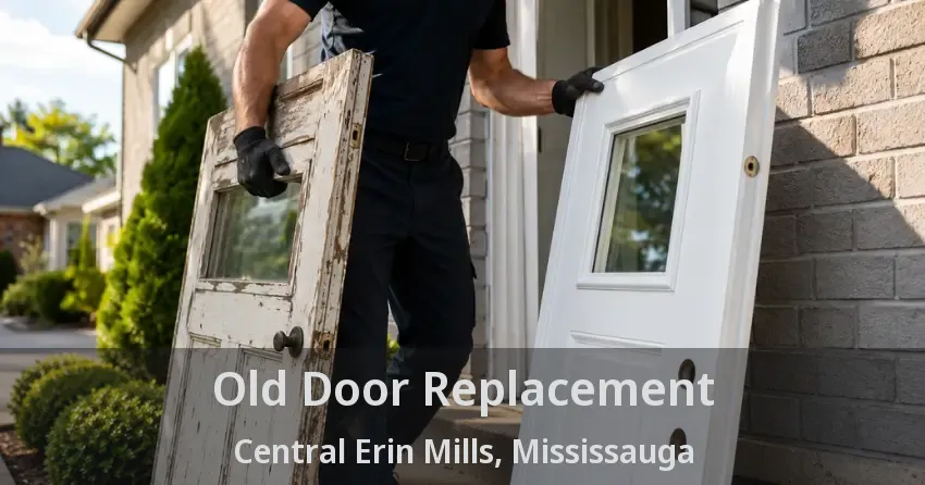 Old Door Replacement Central Erin Mills, Mississauga - ON