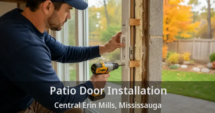 Patio Door Installation Central Erin Mills, Mississauga - ON