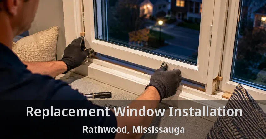 Replacement Window Installation Rathwood, Mississauga - ON
