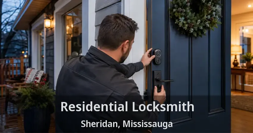 Residential Locksmith Sheridan, Mississauga - ON