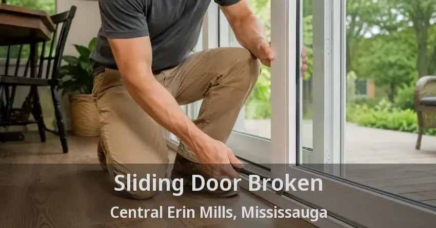 Sliding Door Broken Central Erin Mills, Mississauga - ON