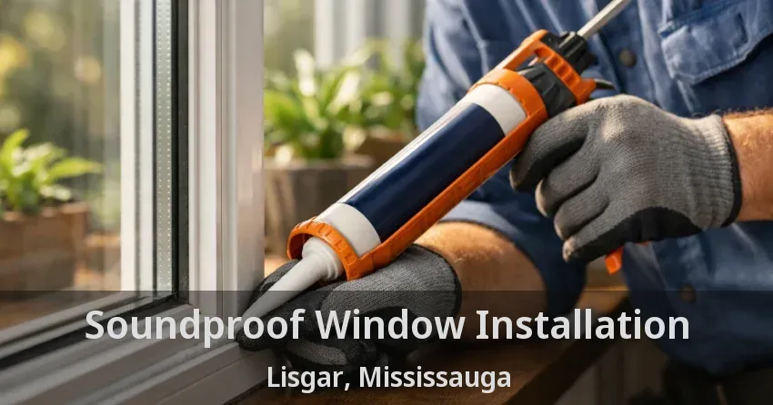 Soundproof Window Installation Lisgar, Mississauga - ON