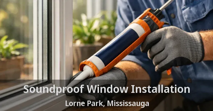 Soundproof Window Installation Lorne Park, Mississauga - ON