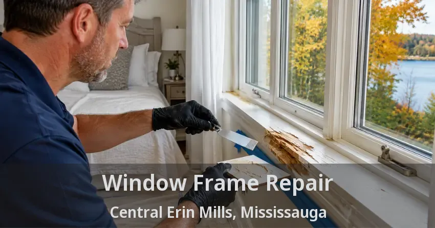 Window Frame Repair Central Erin Mills, Mississauga - ON