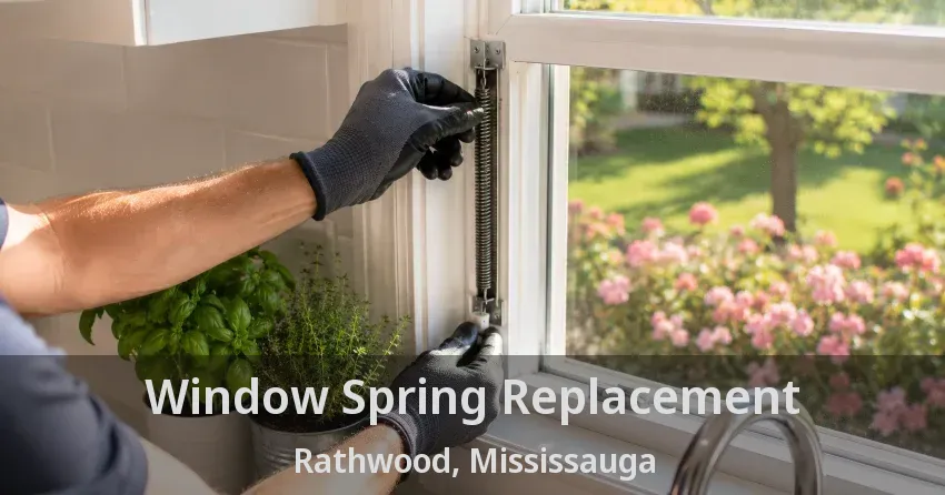 Window Spring Replacement Rathwood, Mississauga - ON