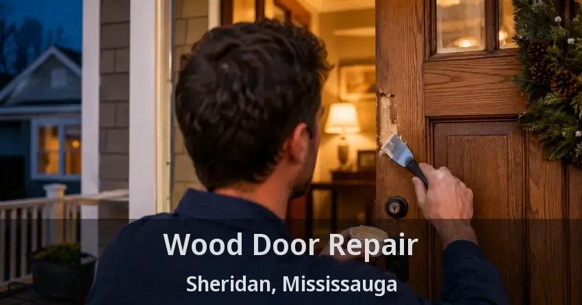 Wood Door Repair Sheridan, Mississauga - ON