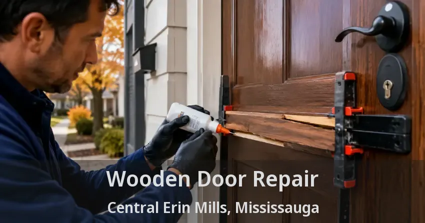 Wooden Door Repair Central Erin Mills, Mississauga - ON